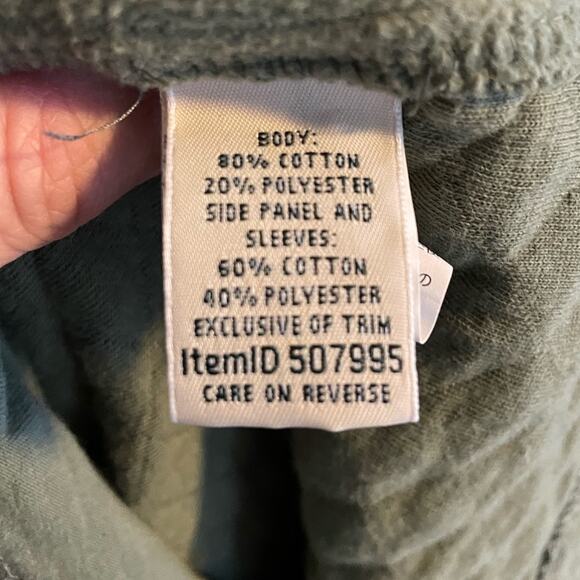 LL Bean Quilted Mockneck Pullover - Picture 5 of 5